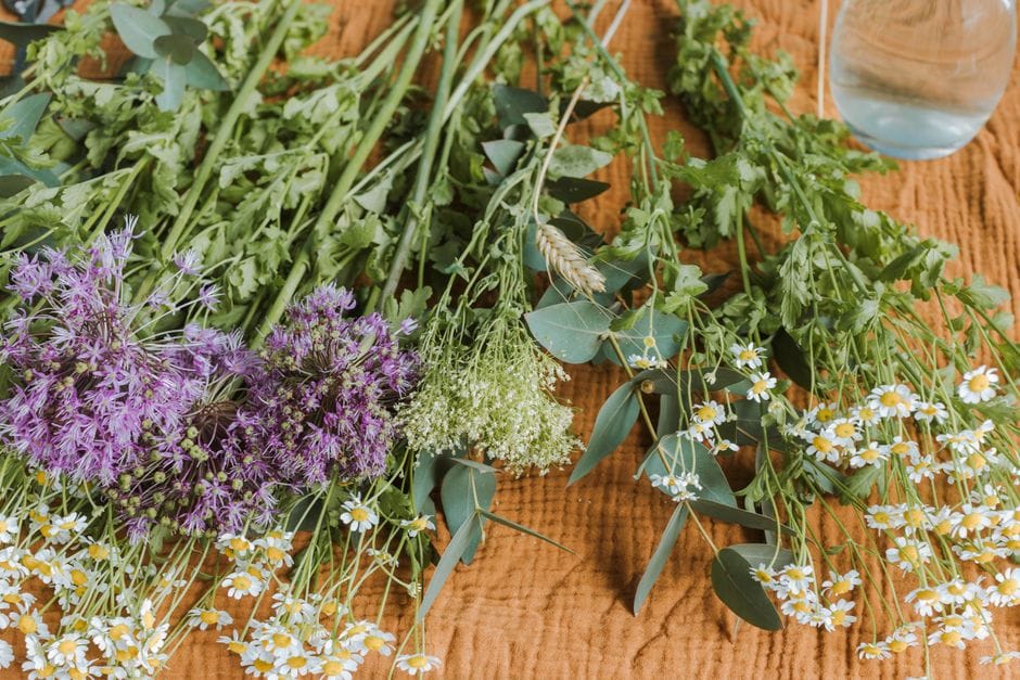 Criar um canteiro de flores para cortar